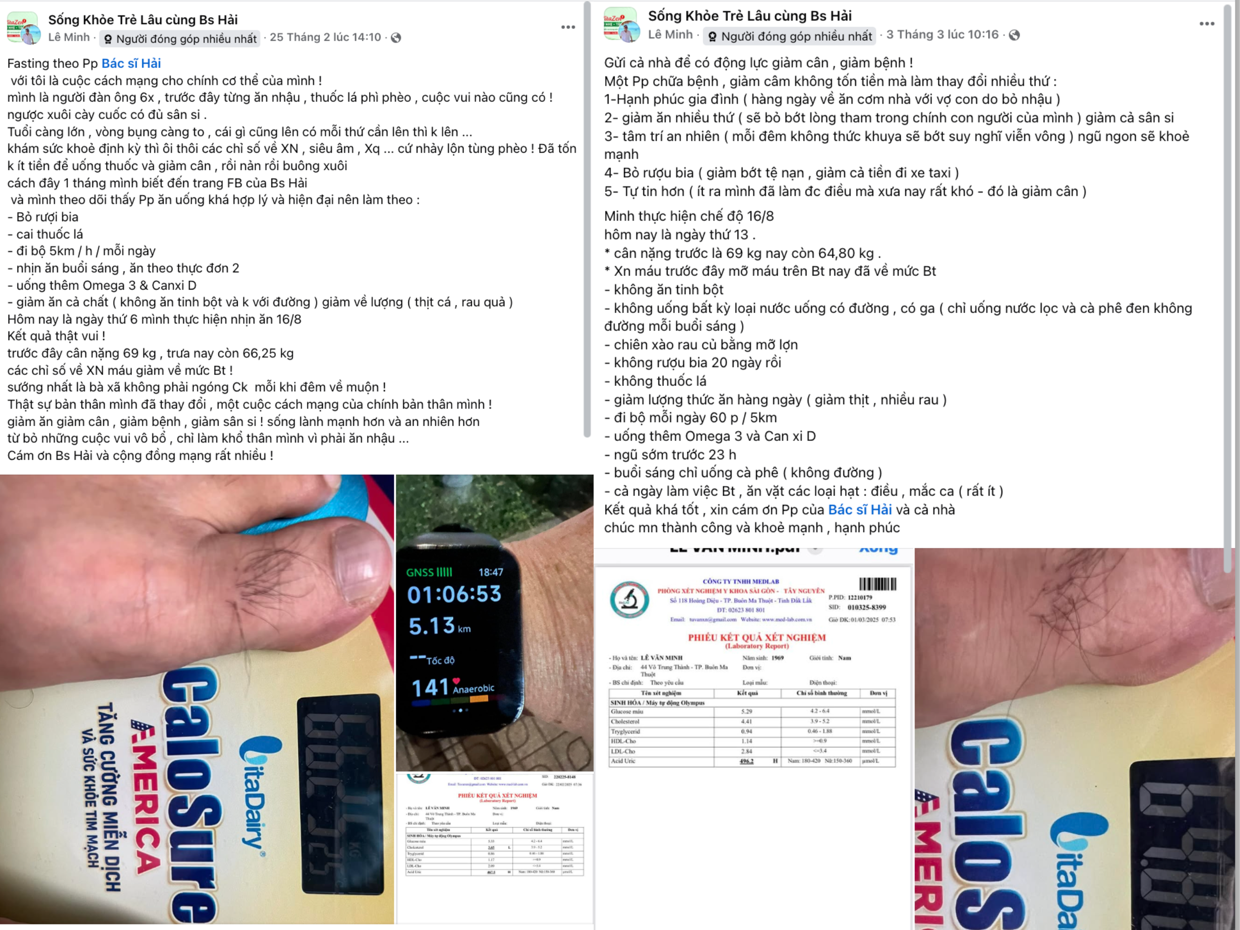 Fasting – Cuộc cách mạng thay đổi sức khoẻ của vợ chồng chú Lê Minh